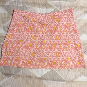 Floral Pink and Yellow Women's Skorts XL EUC
